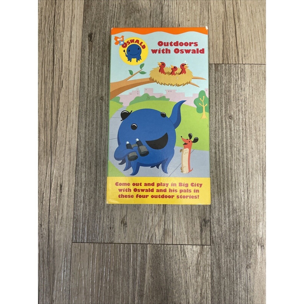 Outdoors With Oswald (VHS) Nick Jr. Paramount Home VHS VIDEO TAPE Tested